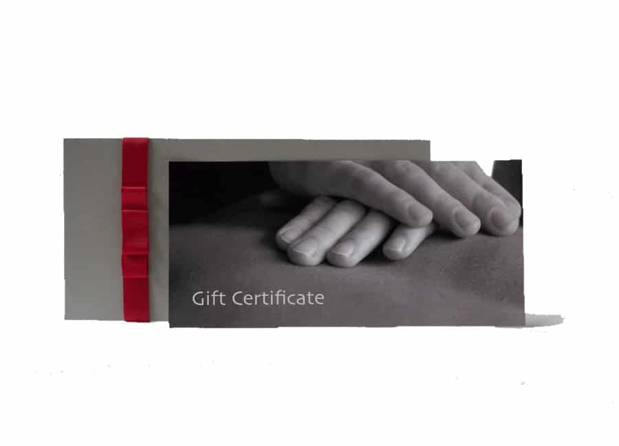 Massage Gift Certificate Resilience Massage and Training