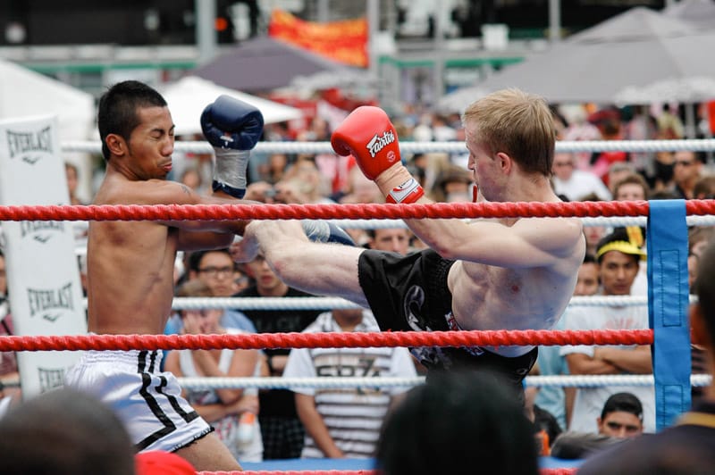 Chris-Gauntlett-Muay-Thai-Fight-FedSquare